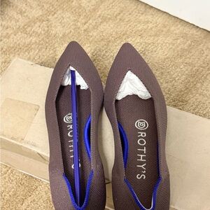 NEW Rothy's The Point II Flats - Mink - Size 6